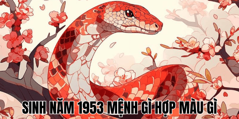 Sinh Năm 1953 Mệnh Gì Hợp Màu Gì